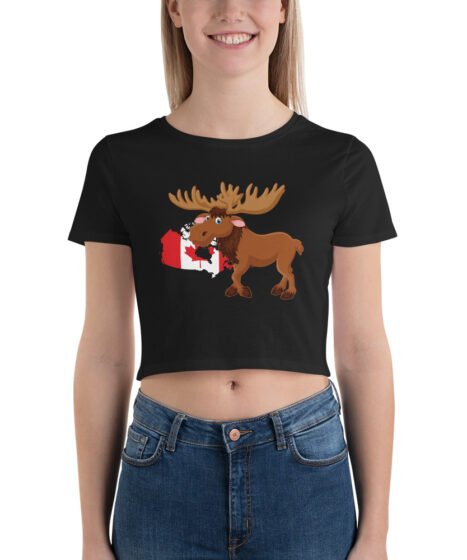 Canada Moose Women’s Crop Tee