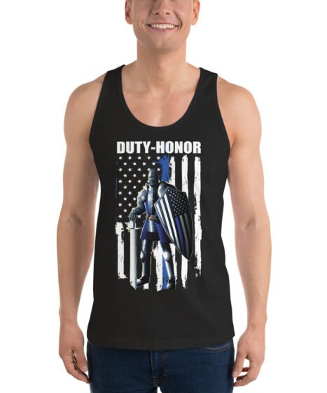 Duty-Honor Back The Blue Classic tank top (unisex)