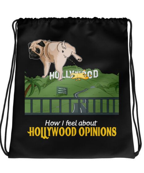 Hollywood OpinionsvDrawstring bag