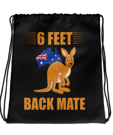 Kangaroo 6 Feet Back Mate Drawstring bag