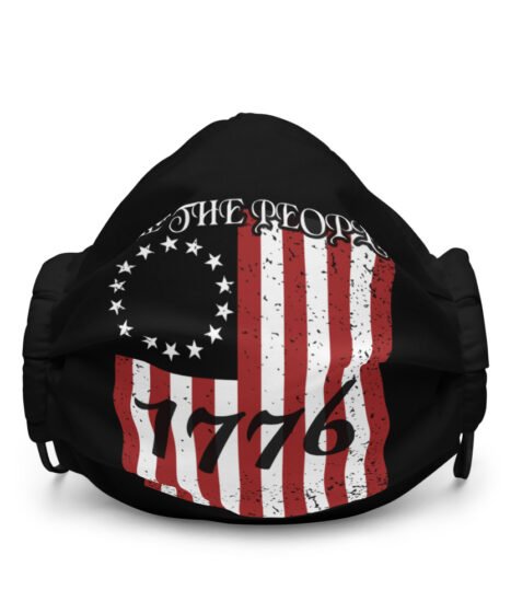 We The People 1776 USA Premium face mask