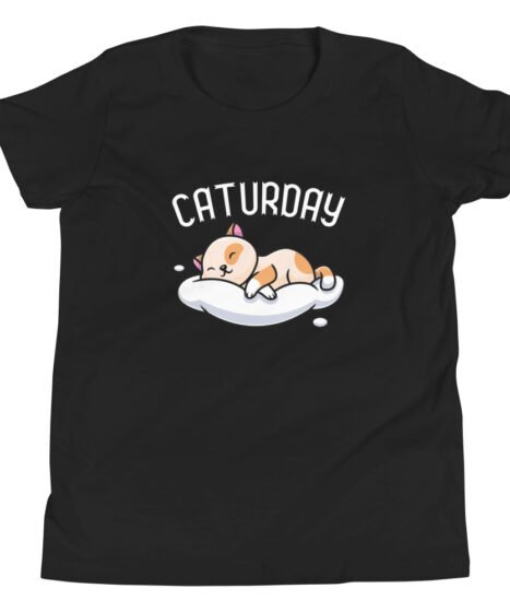 Caturday Cat Youth Short Sleeve T-Shirt